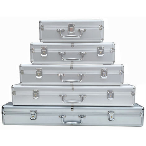 ECI Aluminium Koffer Instrumentenkoffer leer (LxBxH) 30 - 70  x 10 x 10 cm Messinstrumente Werkzeug