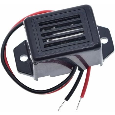 ECI ElectroSuppliers Alarme Buzzer DC 12 V 85 dB Mini alarme électronique Buzzer Son constant