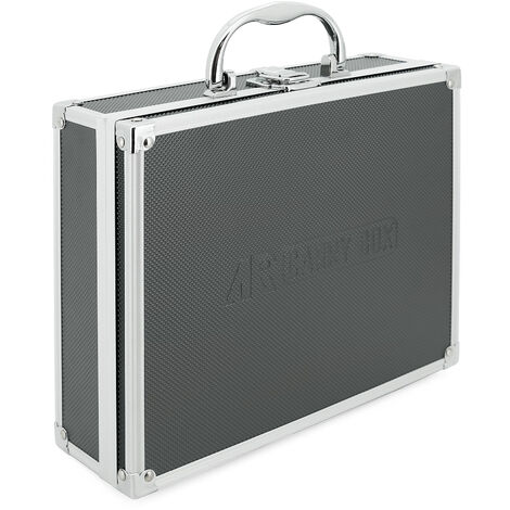 Aluminium Koffer Box verschiedene Farben mit Schaumstoffeinlage