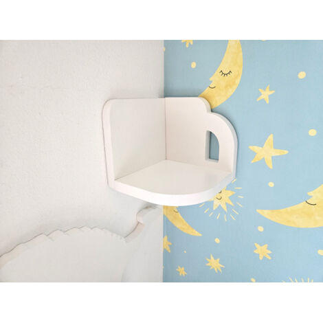 Eckbecherregal für ein Kinderzimmer
