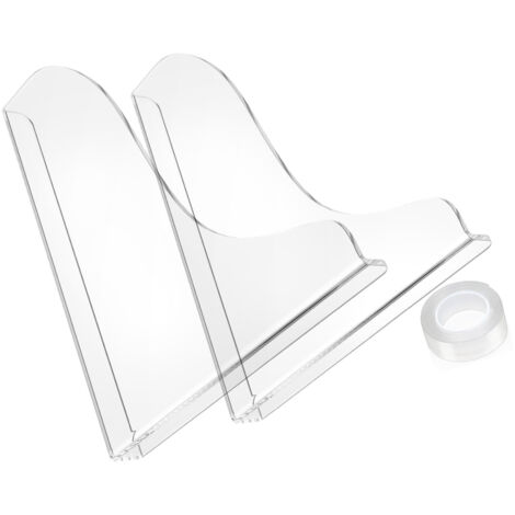 Eckenschutz aus Acryl für Badewannen (2 Stück) – Transparenter Spritzschutz, der den Boden trocken hält