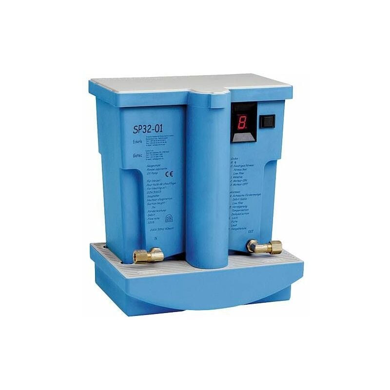 Eckerle Groupe de pompe aspirante SP 32 remplace SP 32/01 avec interrupteur electronique de defaillance et cuve de r