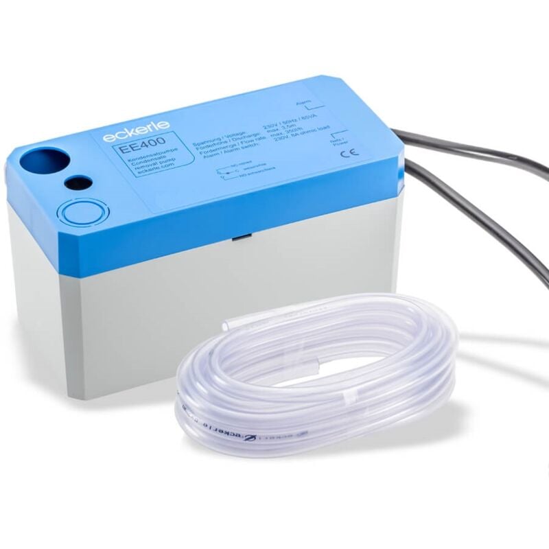 EE400 neo- Pompe à condensat pour réservoir, complète avec 6m de tuyau en pvc - Eckerle
