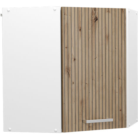 Eckhängeschrank R-Line, Artisan-Eiche, 57 cm, Vicco