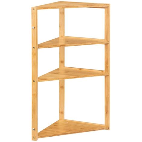 NORTHIX Eckregal Bambus