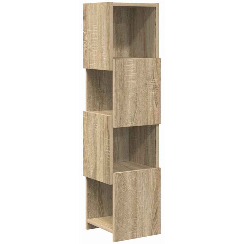 Eckschrank Sonoma-eiche 25, 5x25x102cm Holzwerkstoff Vidaxl