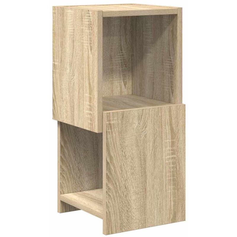 Eckschrank Sonoma-eiche 25, 5x25x55cm Holzwerkstoff Vidaxl