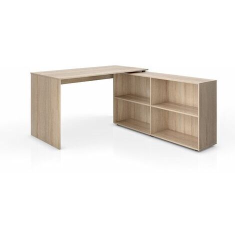Eckschreibtisch FlexPlus, Sonoma, 137 x 60 cm, Vicco