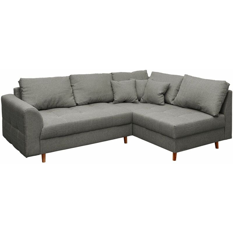 Ecksofa 230x160x85 grau ARIELLA #95 - grau