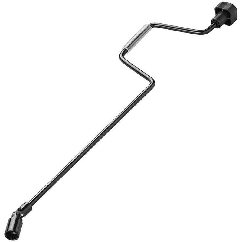 Northix Eckstütze 740 Mm Mit Gelenkadapter 19 Mm Für Wohnwagenstützen