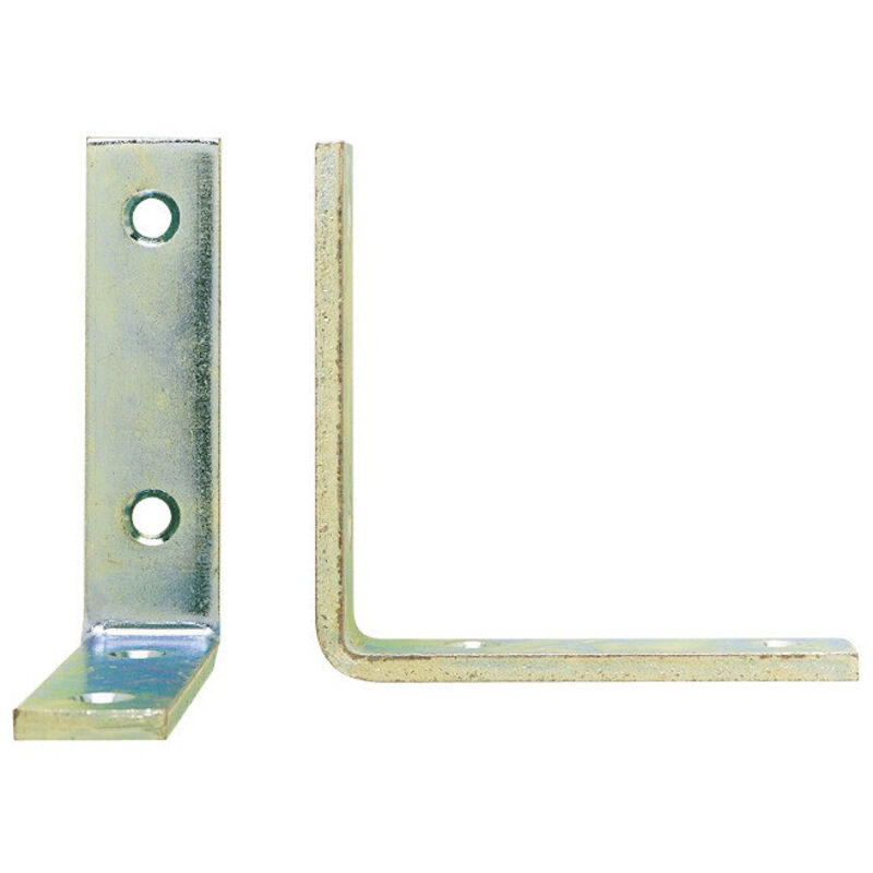 Eckverstärkung mit eckigen Enden S 100 Eisen 18 x 4