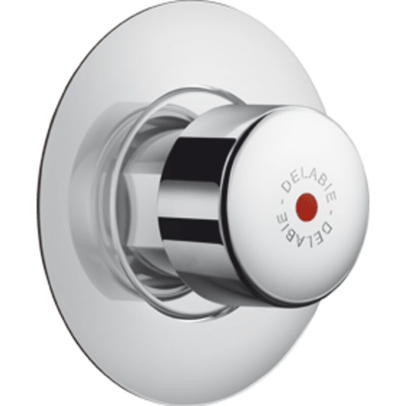 Delabie - Tempostop Dusche 3/4, 30 Sekunden, Wasserhahn Für Duschpaneel, Mit Rosette