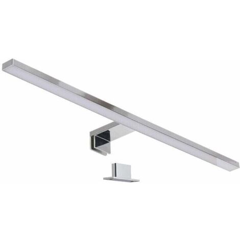 Eclairage Avant De Miroir De Salle De Bain A Led, Eclairage De Miroir De Courtoisie 6000K 8W, Ip44, Lumiere Blanche, 60Cm