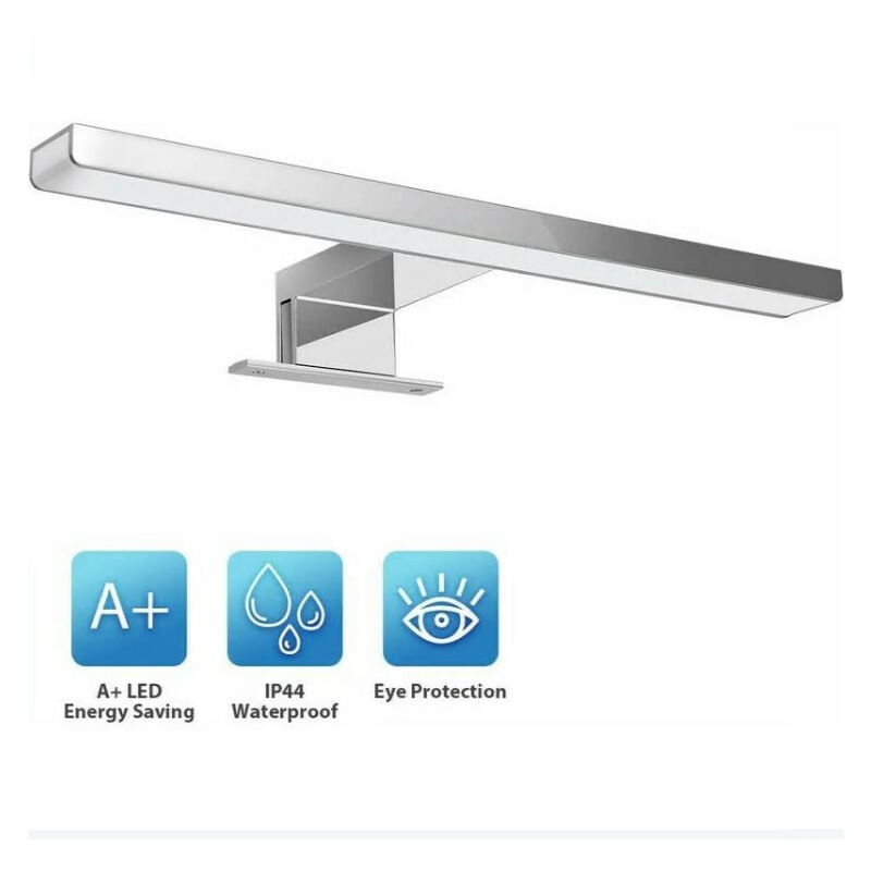 Skecten - Eclairage Avant de Miroir de Salle De Bain à Led, Eclairage de Miroir de Courtoisie 4200K 5W, Ip44, Lumiere Blanche, 30cm