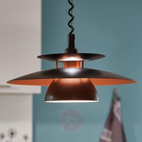 Eclairage cuisine plafond Brenda - Noir - Noir