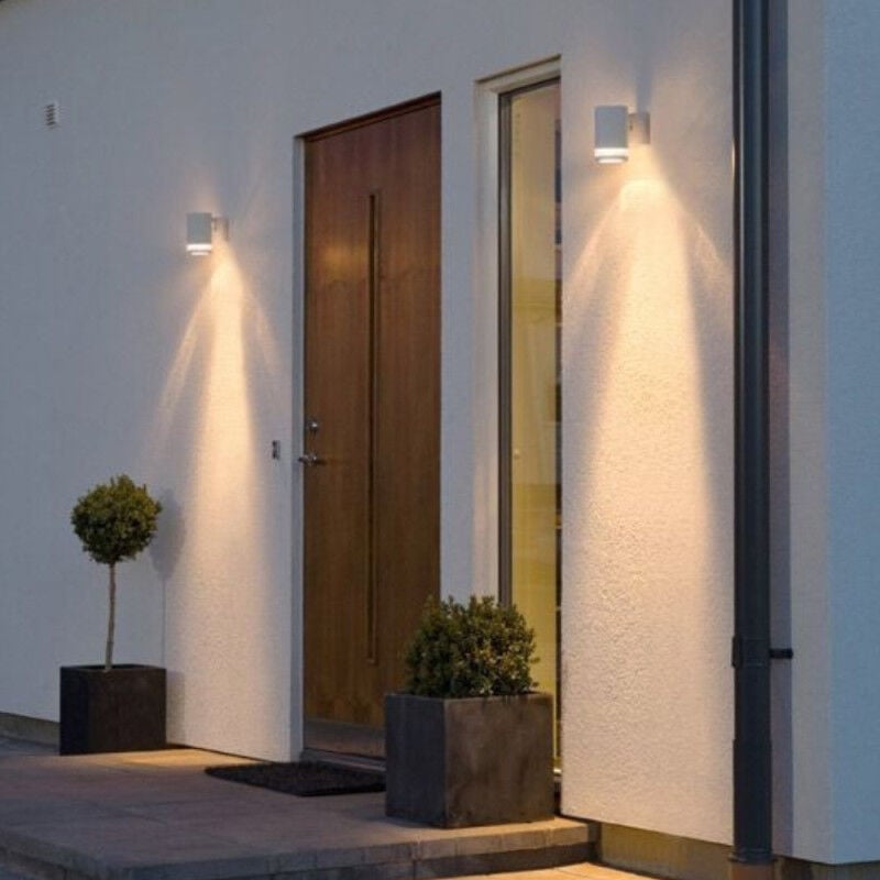 Applique Extérieure Jardin Secret Blanc