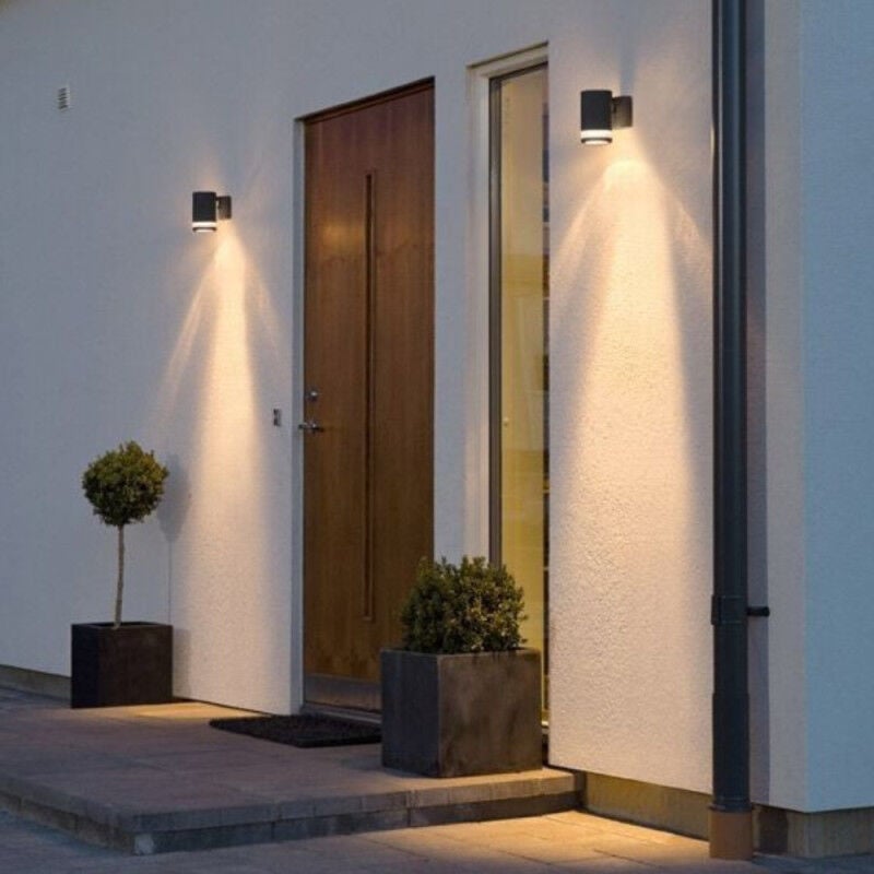 Applique Exterieur Jardin Secret Noire