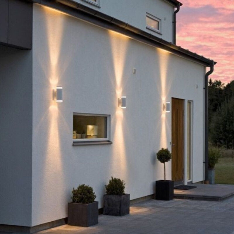 Applique Extérieure Blanc Jardin Secret