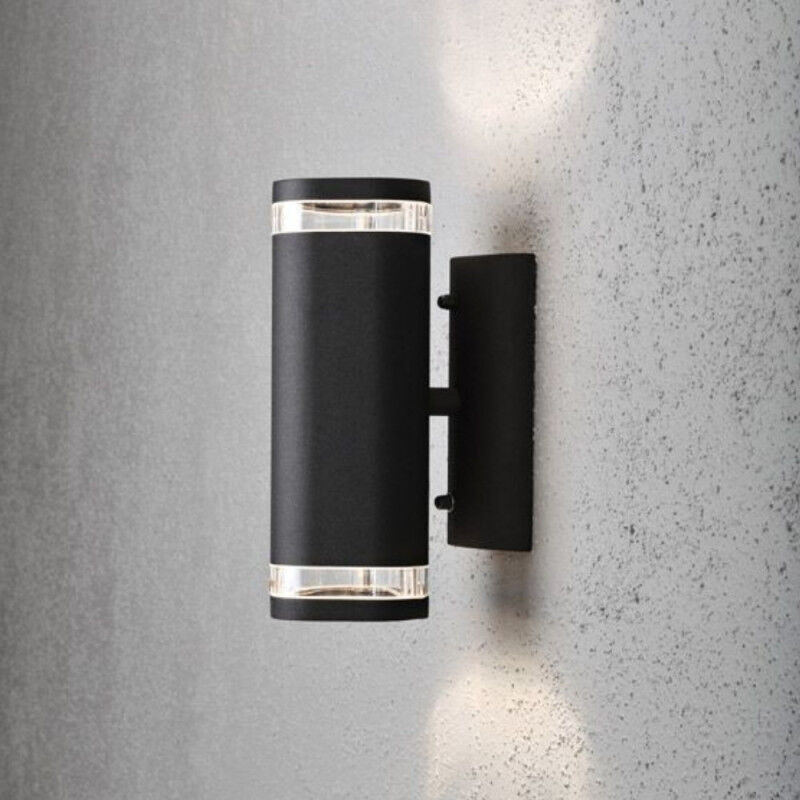 Applique extérieure Noir Jardin Secret