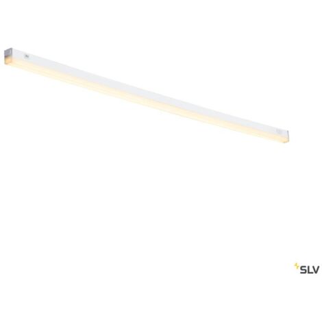 Éclairage de cuisine LED Batten 18w - 3000K - 118cm blanc - 1006124