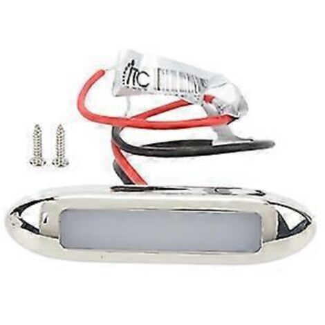 Éclairage de marchepied pour bateau, LED bleue DC12V, étanche IP66, montage encastré, acier inoxydable SS316