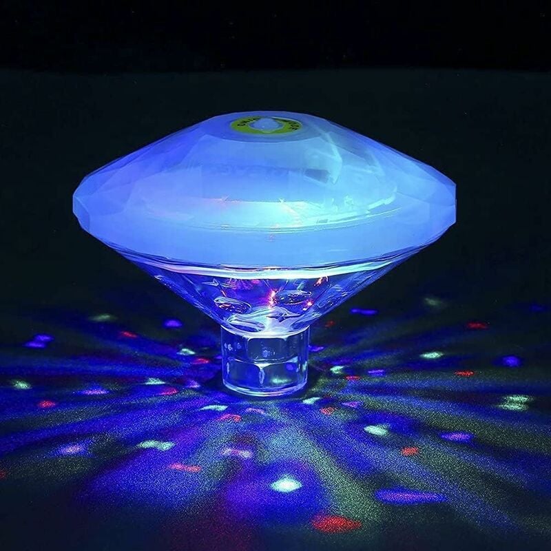 Clairage de Piscine à led sous-marine, lumière de baignoire pour enfants, étanche IP68, lumières de Piscine rvb avec 8 modes d'éclairage pour