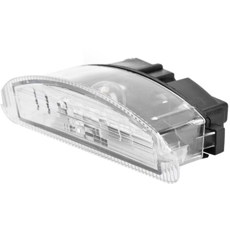 Éclairage de plaque d'immatriculation 7700410754 compatible avec Renault Clio II 1998-2005