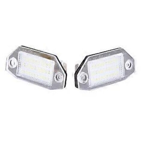 Éclairage de plaque d'immatriculation à 24 LED 12V pour Mondeo MK3 2000-2007