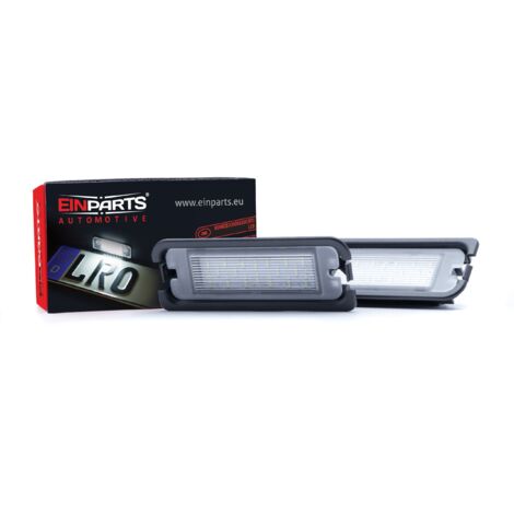 Éclairage de plaque d'immatriculation à LED 6000 K blanc froid 12 V CANBUS pour Ford Mustang 2015-2017