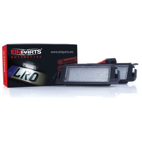Éclairage de plaque d'immatriculation à LED 6000 K blanc froid 12 V CANBUS pour Hyundai I10 I20 Kia Rio Picanto Soul