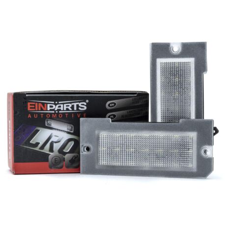 Éclairage de plaque d'immatriculation à LED 6000 K blanc froid 12 V CANBUS pour Land Rover Freelander I 1997-2006