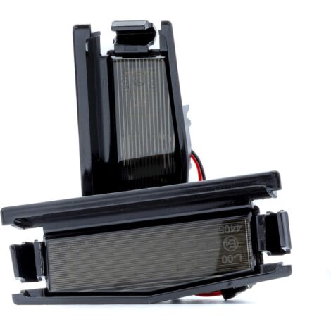 Éclairage de plaque d'immatriculation à LED 6000 K blanc froid 12 V CANBUS pour Mazda 2, Mazda MX-5 (Miata)