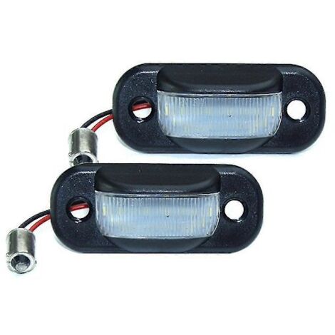 Éclairage de plaque d'immatriculation à LED compatible avec 80 B4 91-95/Cabridet (type 8g) 91-00/100 C4 90-94
