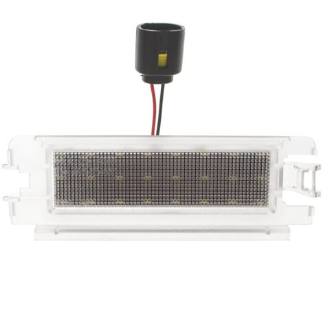 Éclairage de plaque d'immatriculation à LED pour Renault Clio II