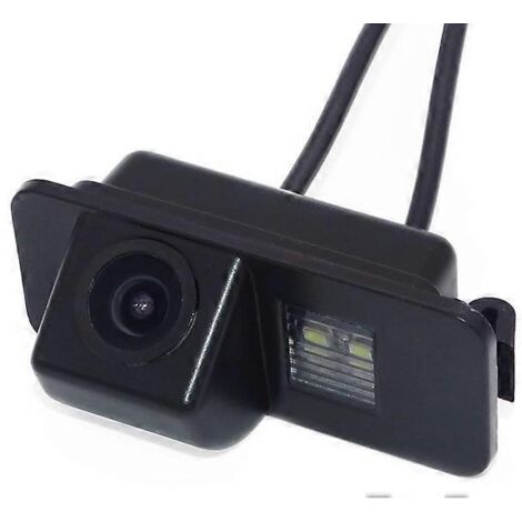 Éclairage de plaque d'immatriculation, caméra de recul HD CCD pour voiture, vision nocturne