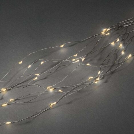 Éclairage de sapin de Noël 300 LED - blanc chaud - 30 m