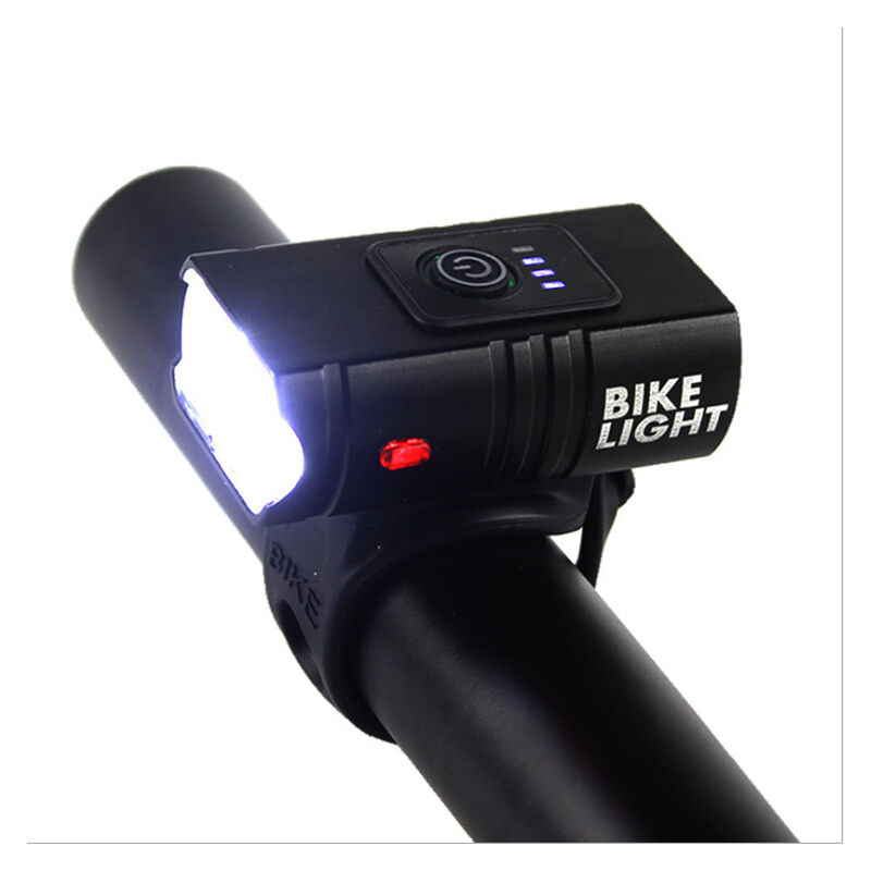 Jusch - clairage de vélo, éclairage de vélo super lumineux à haute luminosité, 6 + 4 modes rechargeables par usb, ensemble phare et feu arrière de