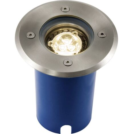 Éclairage encastré dans le sol GU10 Heitronic Potsdam 36850 7 W argent