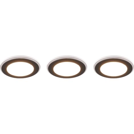 Eclairage encastre led 4w 350lm 3000k noir mat - trio - argus 75972823 75972823 75972823 75972823 75972823 75972823