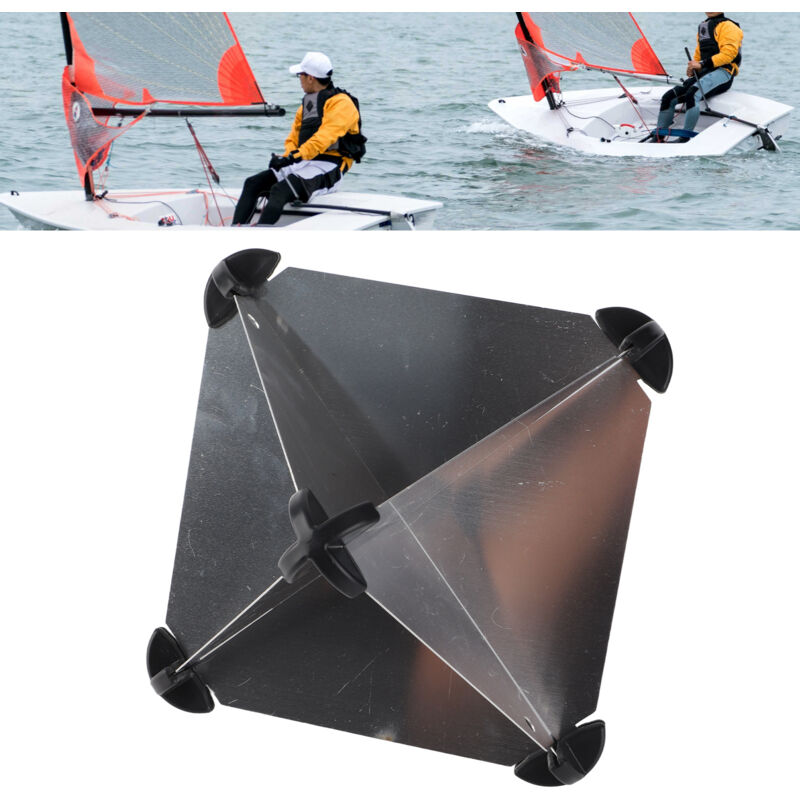 Ugreat - clairage et réflecteurs pour remorque,Réflecteur radar marin en aluminium 1212 pouces