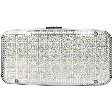 Eclairage Intérieur 36 LED 12V Blanc pour Van Sprinter Transit Dome Light (1 Pack)
