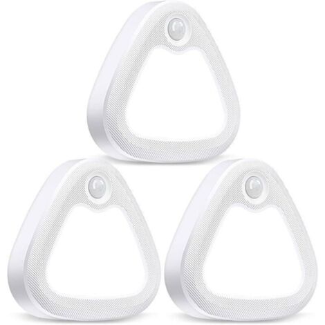 Éclairage intérieur à détecteur de mouvement, éclairage LED 60LM pour placard, éclairage sous-meuble à piles