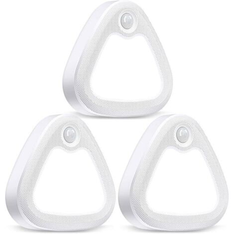 Éclairage intérieur à détecteur de mouvement, éclairage LED 60LM pour placard, éclairage sous-meuble à piles