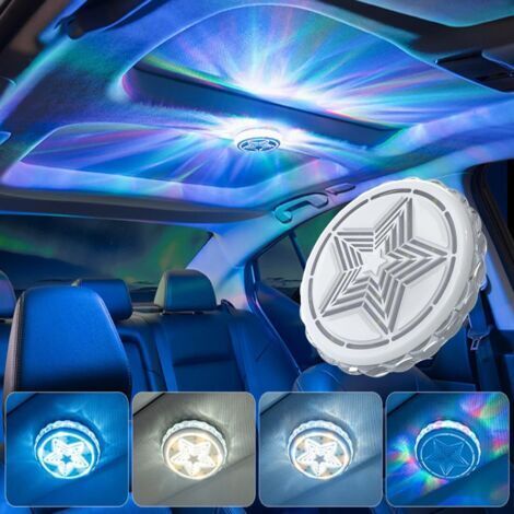 Éclairage intérieur LED pour voiture, plafonnier magnétique, lampe de lecture, éclairage d'ambiance LED pour voitures, camping-cars, camping, placards, chambres