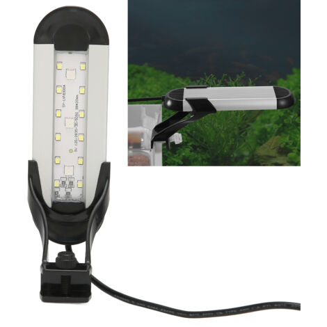 Éclairage LED Aquarium Économie d'Énergie USB Petite Lampe Clip avec Lumière Réglable 6W pour Paysages Aquatiques - AUTRES