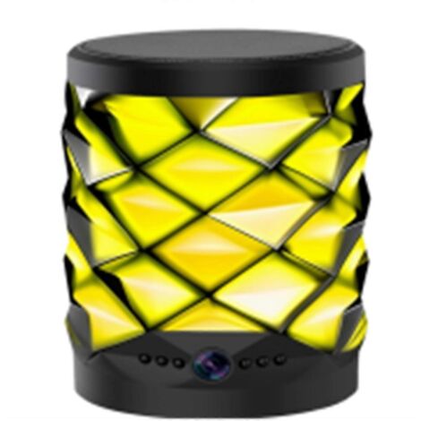 Éclairage LED, caméra sans fil, haut-parleur Bluetooth, interphone à double voix