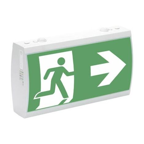 ECLAIRAGE LED DISSUE DE SECOURS EATON SV EURO 1-3/D LED (SET) 40071349397 MONTAGE AU PLAFOND, MONTAGE MURAL 1 PC(S)