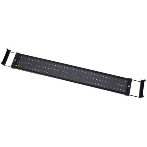 Éclairage LED pour aquarium de 108 LED, 74 cm, submersible, avec supports extensibles