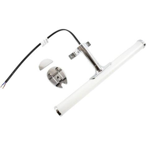 Éclairage LED pour miroir de salle de bain - 30 cm - 5 W  3 options de montage - Blanc neutre