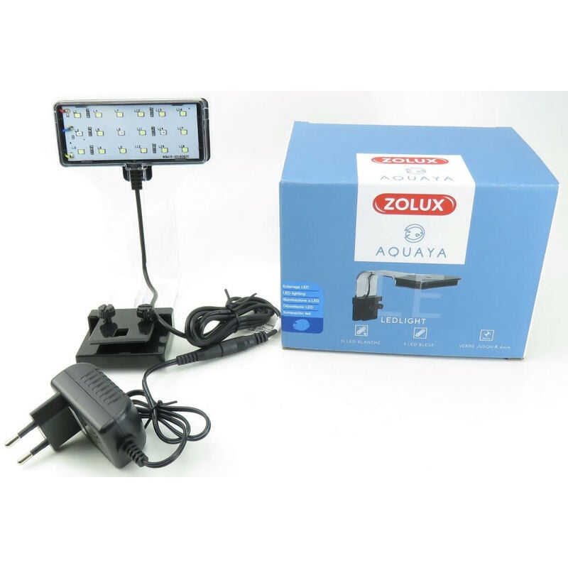 Eclairage led pour petit aquariums ou terrariums à tortue - zolux